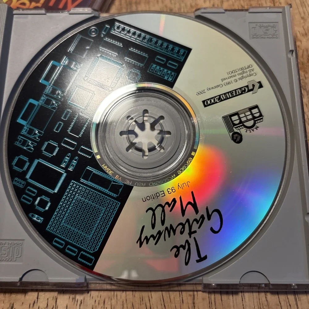The Gateway Mall CD-ROM Game Windows PC Rare July 1993 Edition Gateway 2000